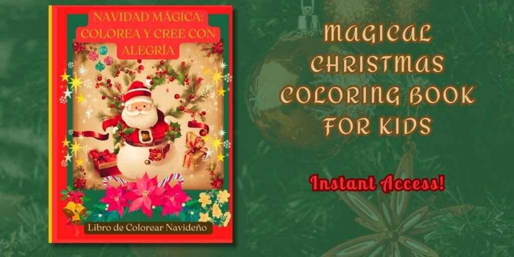 CHRISTMAS COLORING BOOK