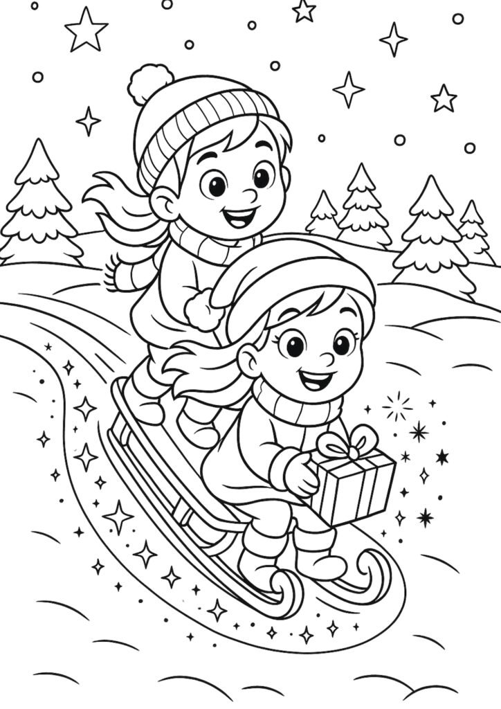 desenhos de natal para colorir 