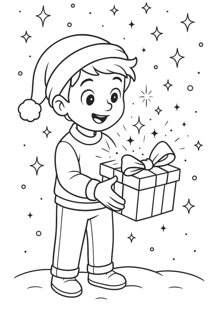 desenhos de natal para colorir 