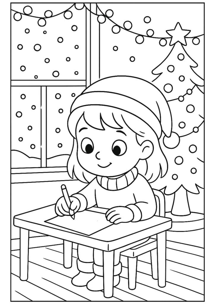 desenhos de natal para colorir 
