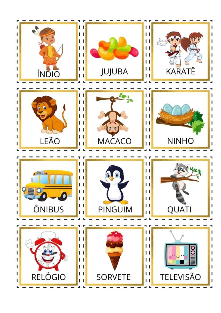 atividades de alfabetização