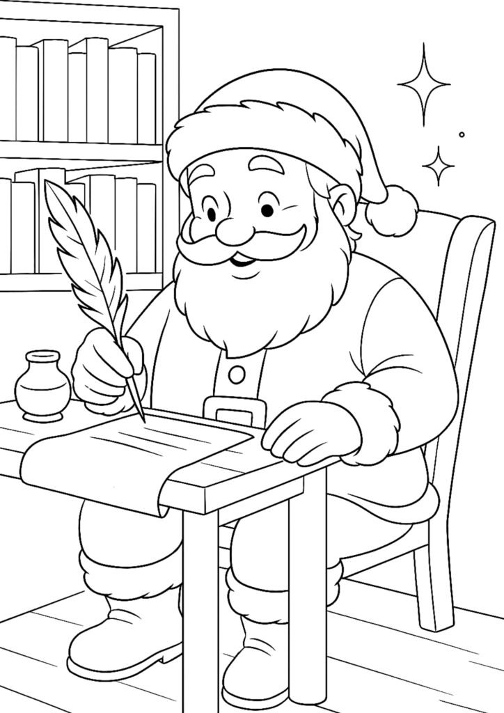 desenhos de natal para colorir 