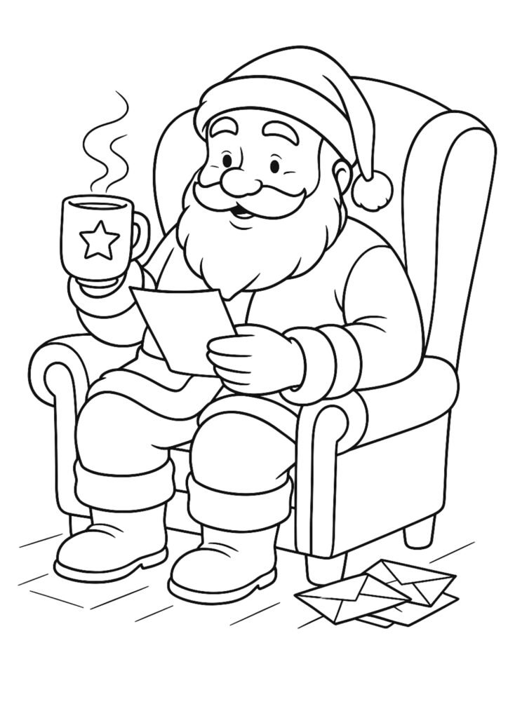 desenhos de natal para colorir 