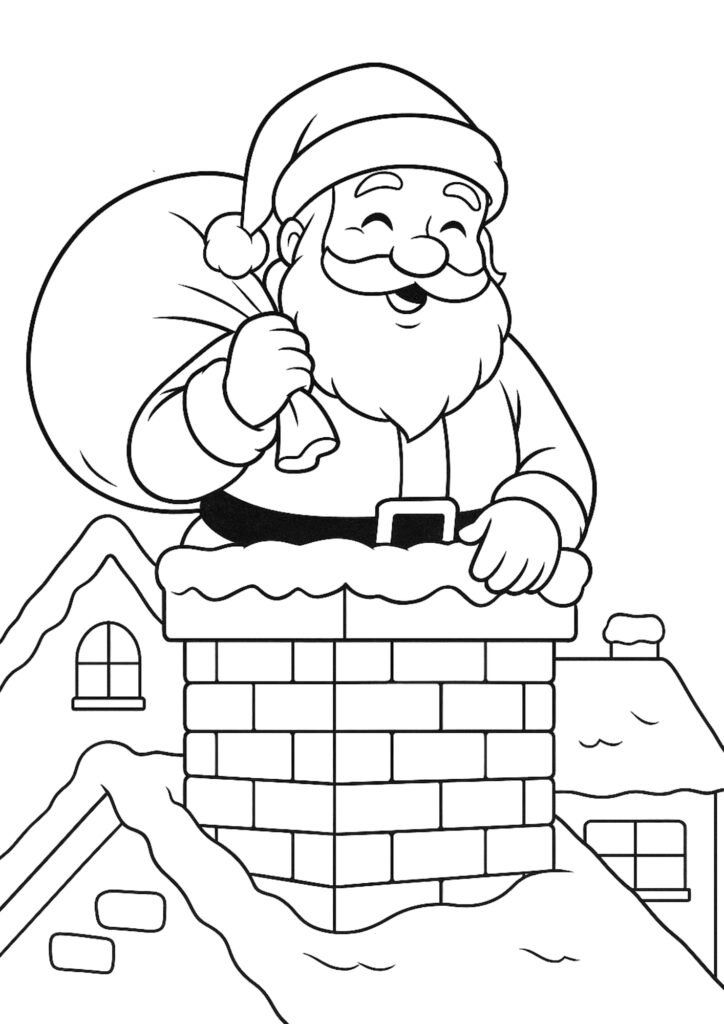 Christmas coloring pages