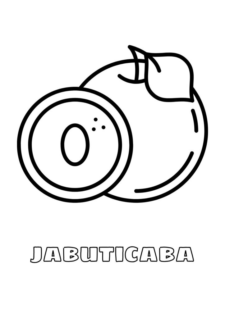 jabuticaba colorir