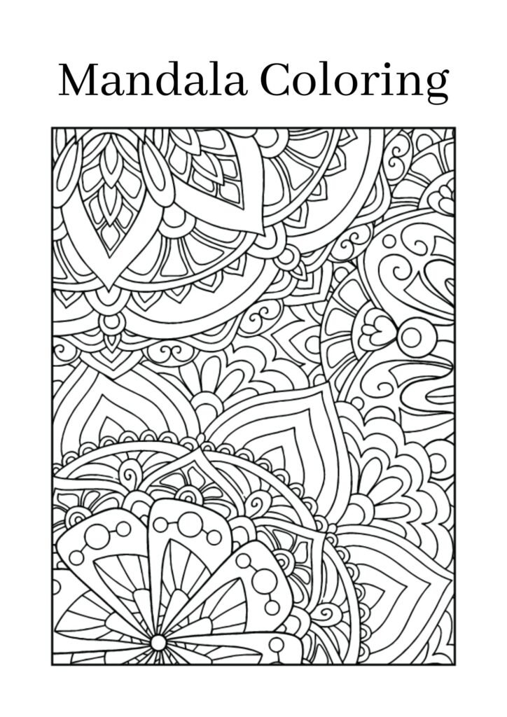 Mandala Coloring