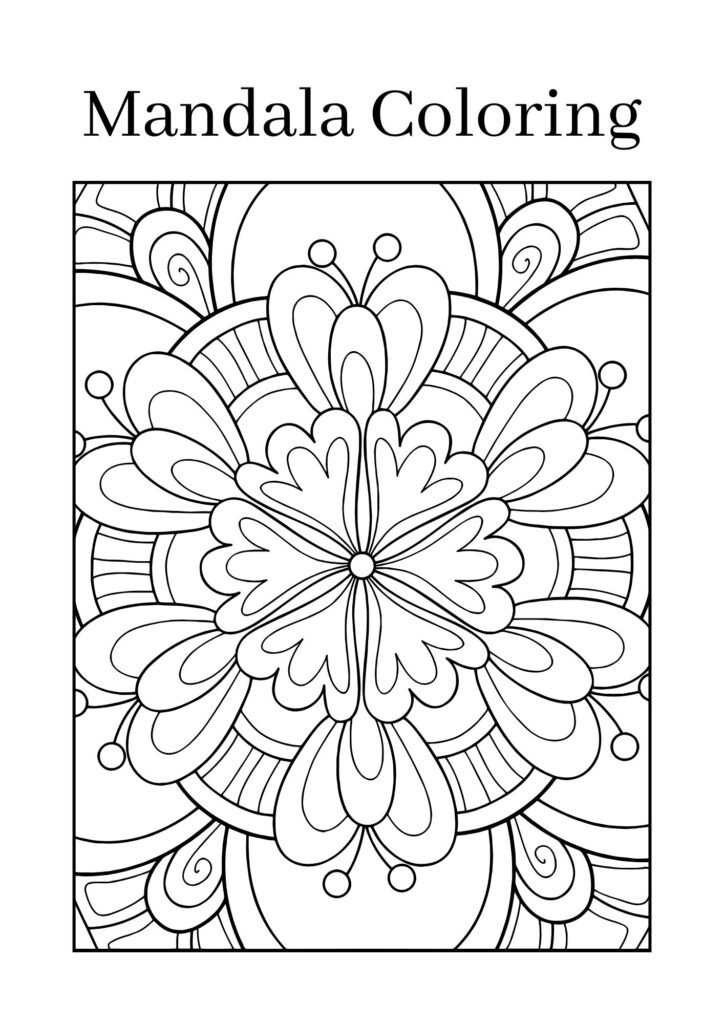 Mandala Coloring