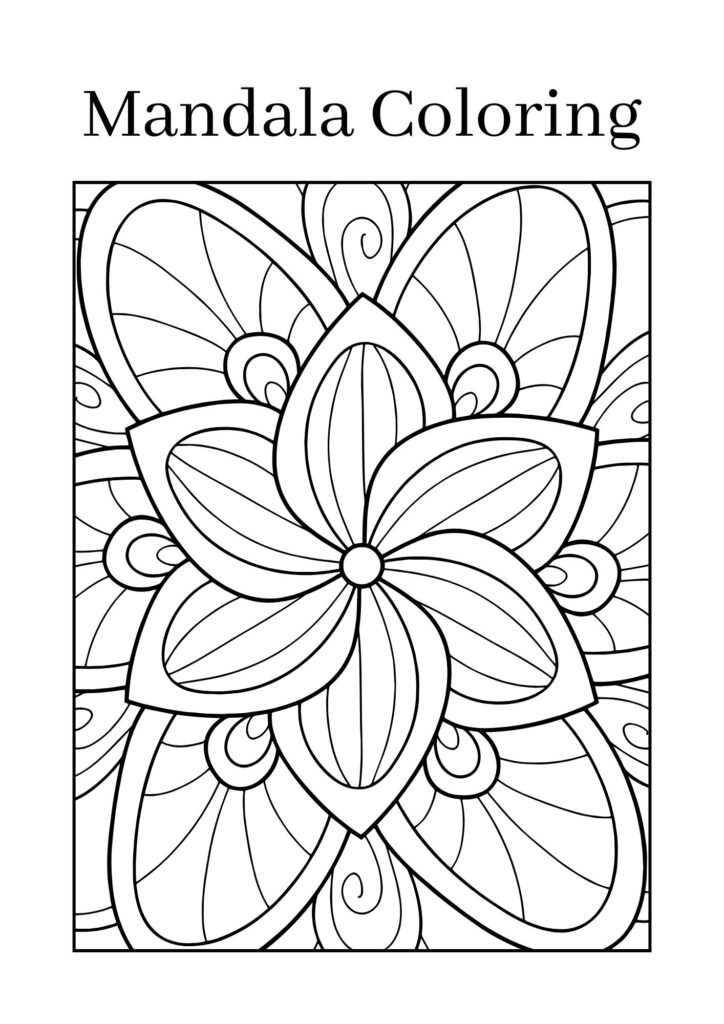 Mandala Coloring