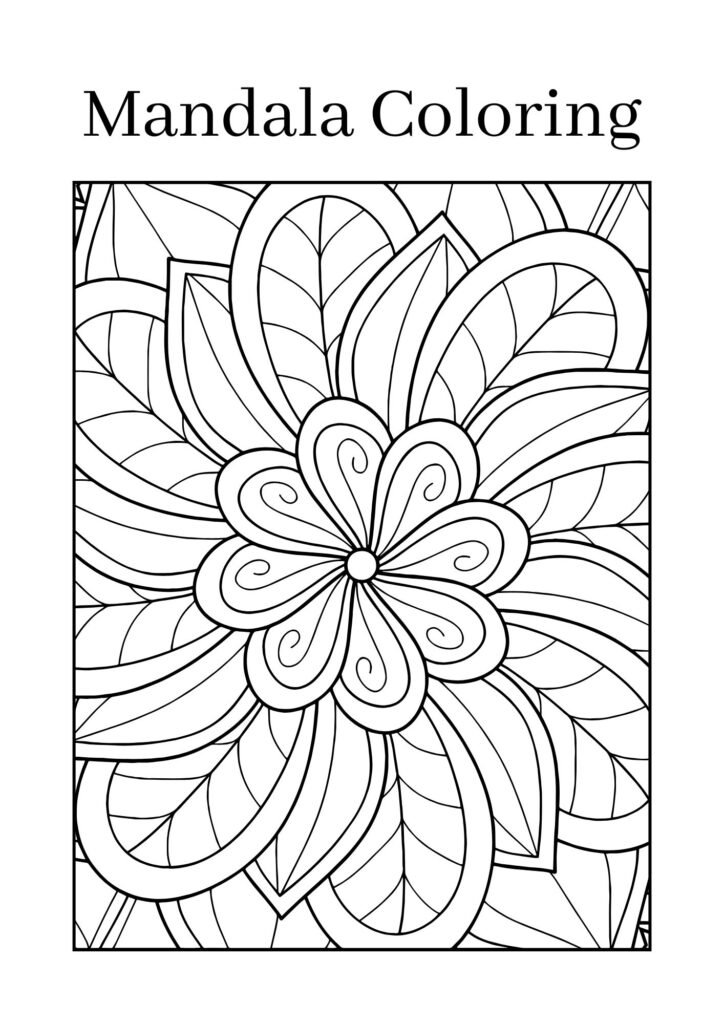 Mandala Coloring