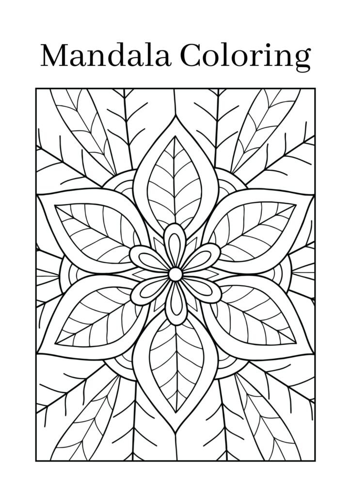 Mandala Coloring