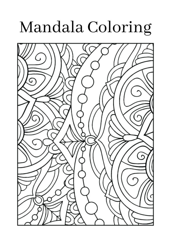 Mandala Coloring