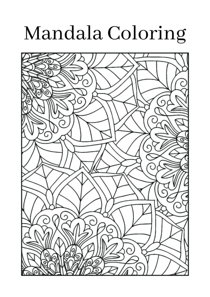 Mandala Coloring