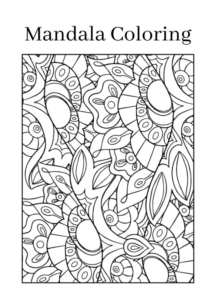 Mandala Coloring