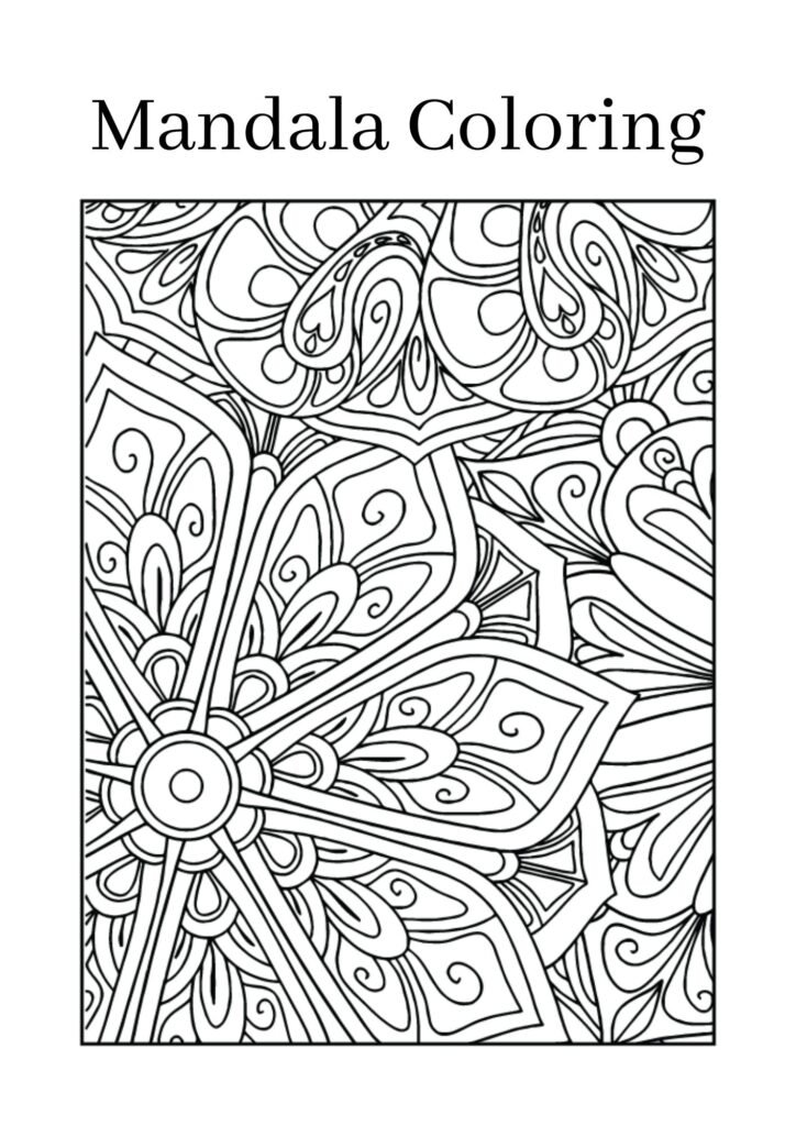 Mandala Coloring