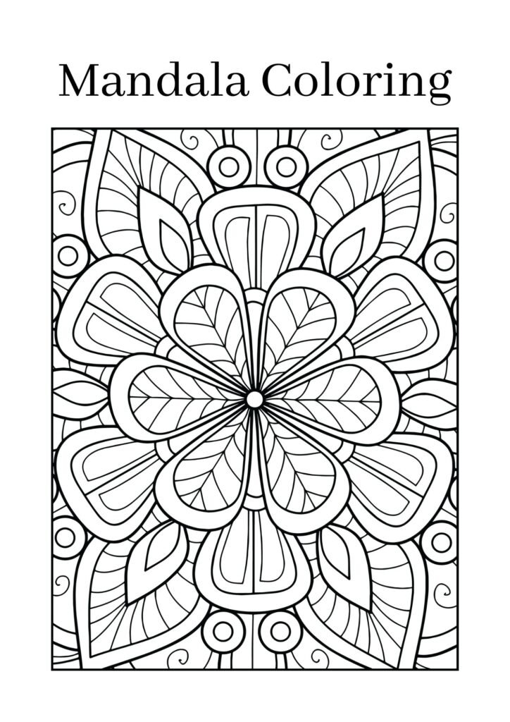 Mandala Coloring