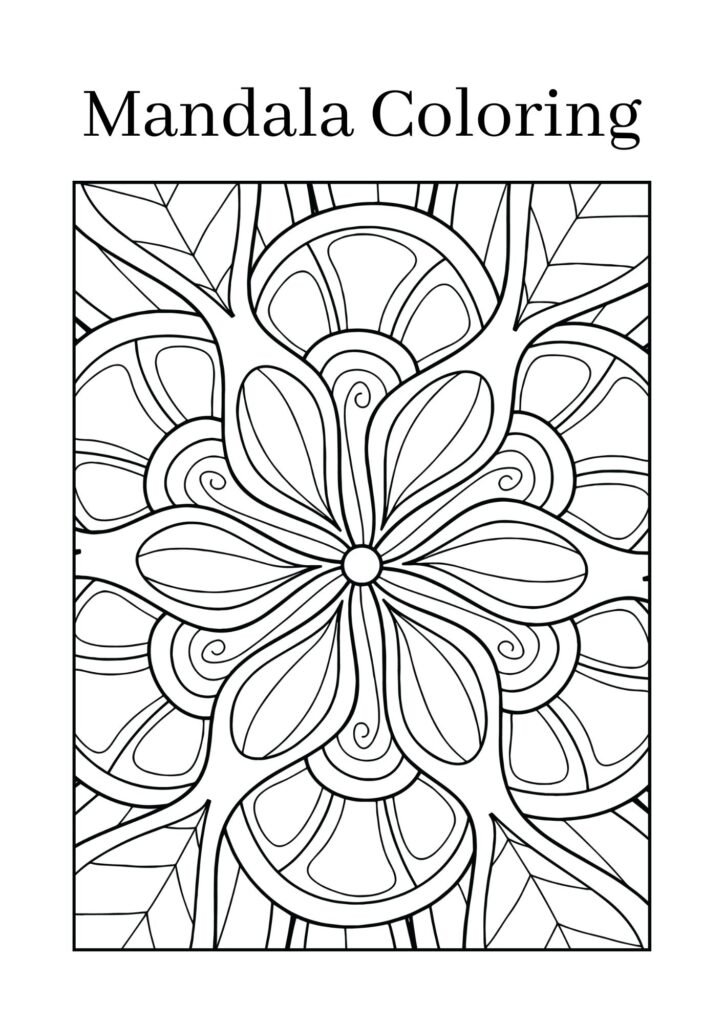 Mandala Coloring