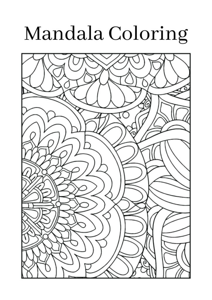 Mandala Coloring