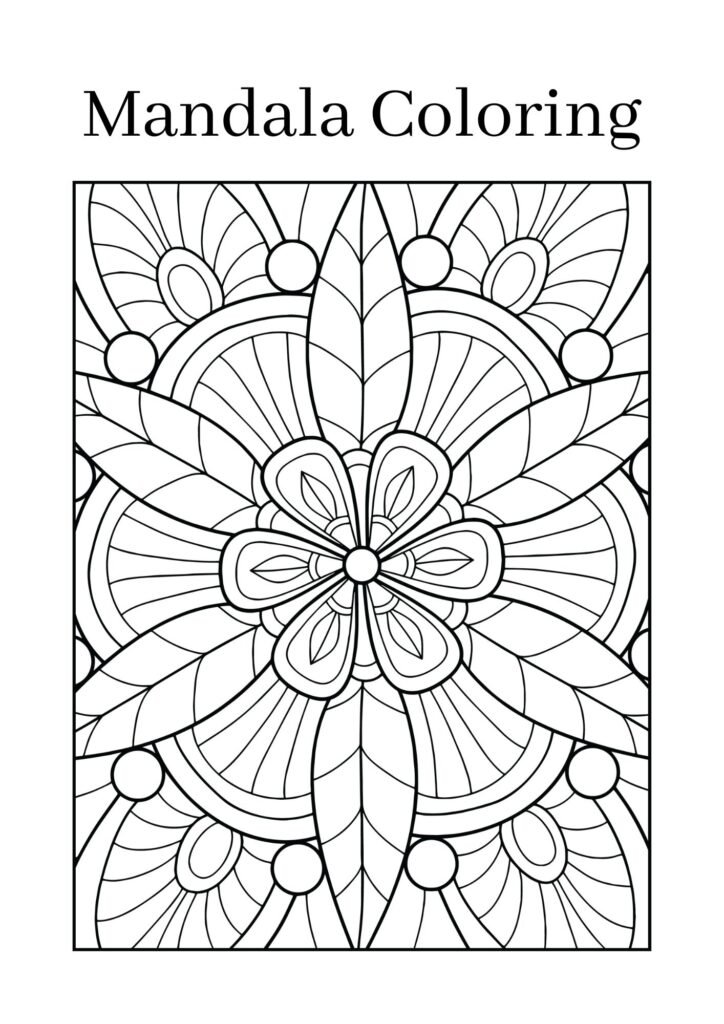 Mandala Coloring