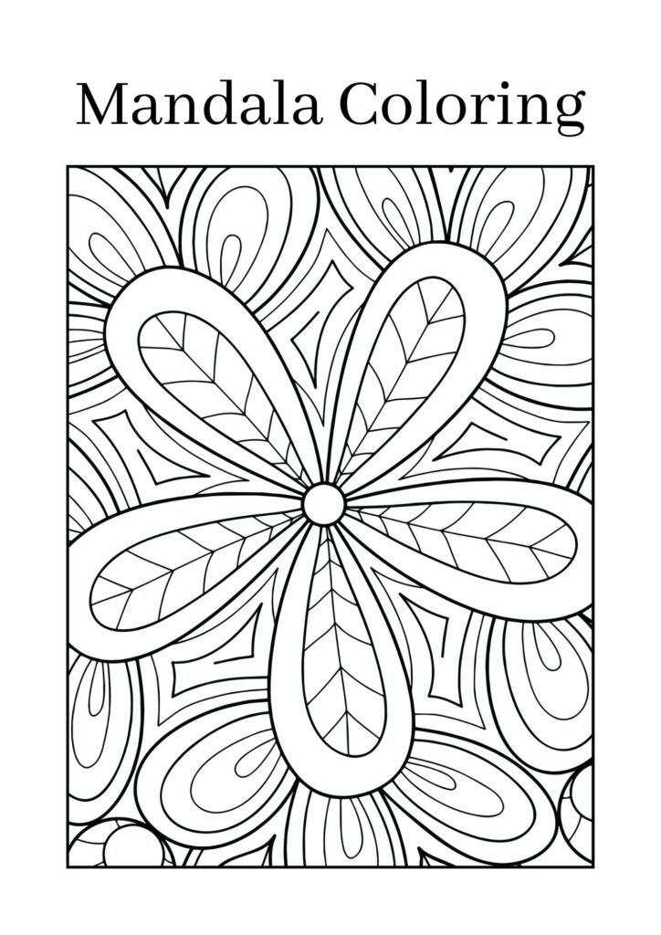 Mandala Coloring