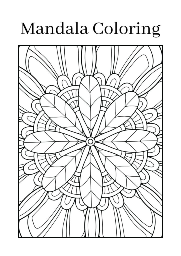 Mandala Coloring