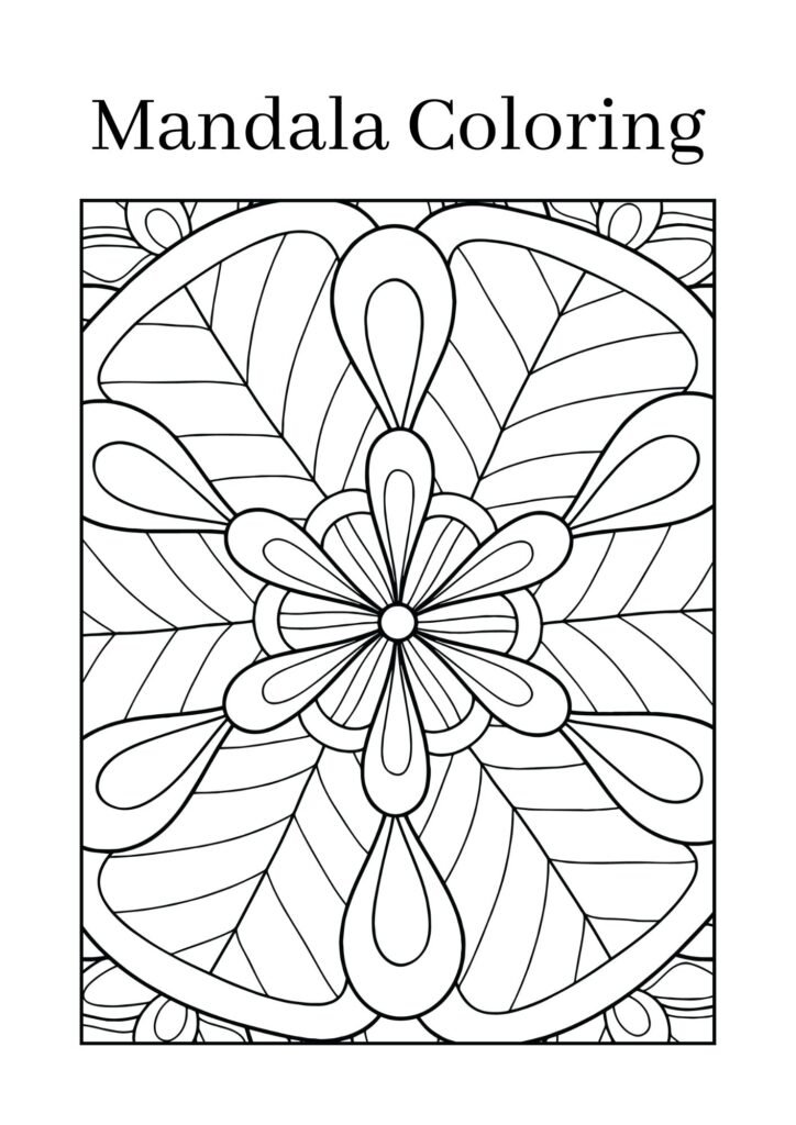 Mandala Coloring