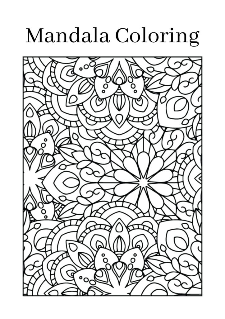 Mandala Coloring