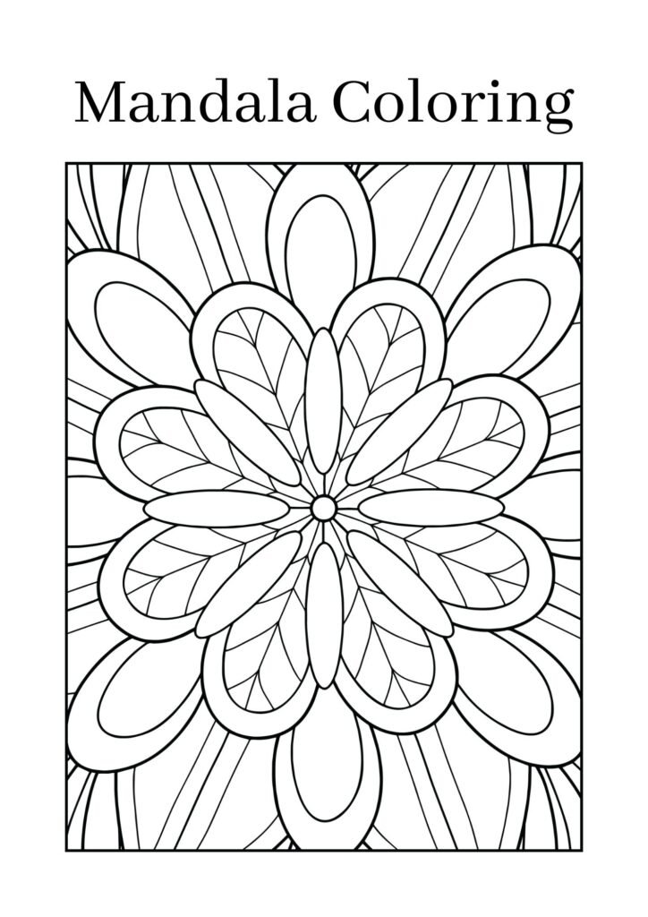 Mandala Coloring