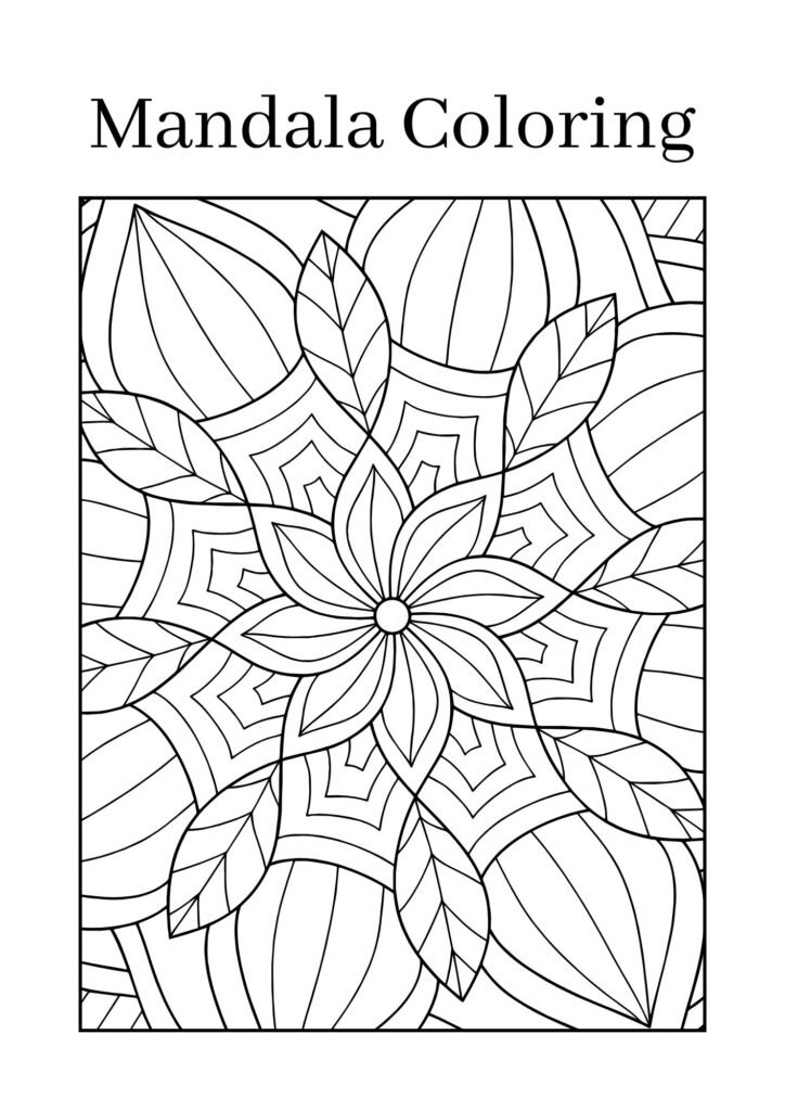 Mandala Coloring