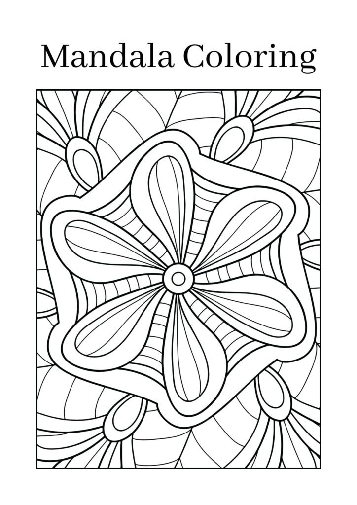 Mandala Coloring