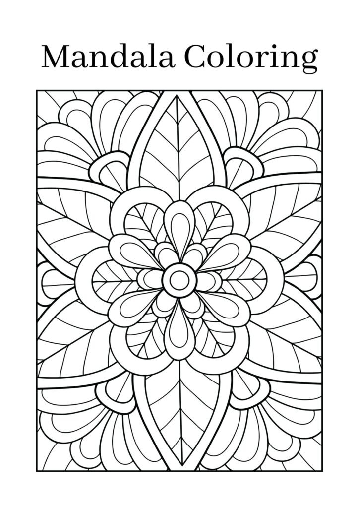 Mandala Coloring