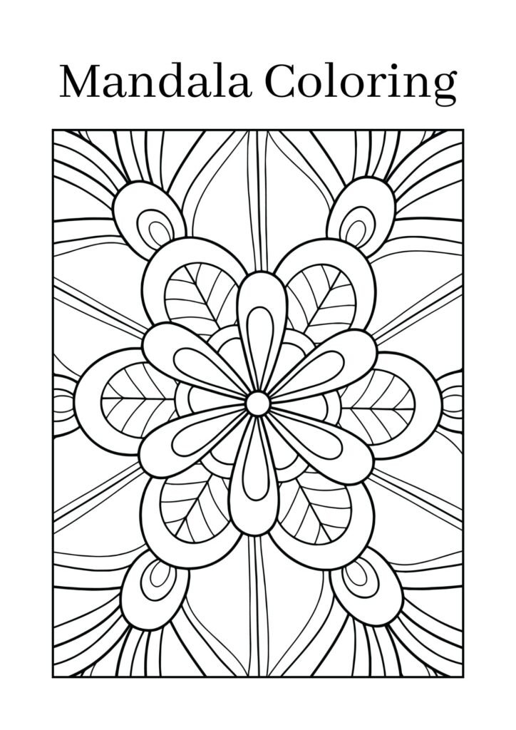 Mandala Coloring