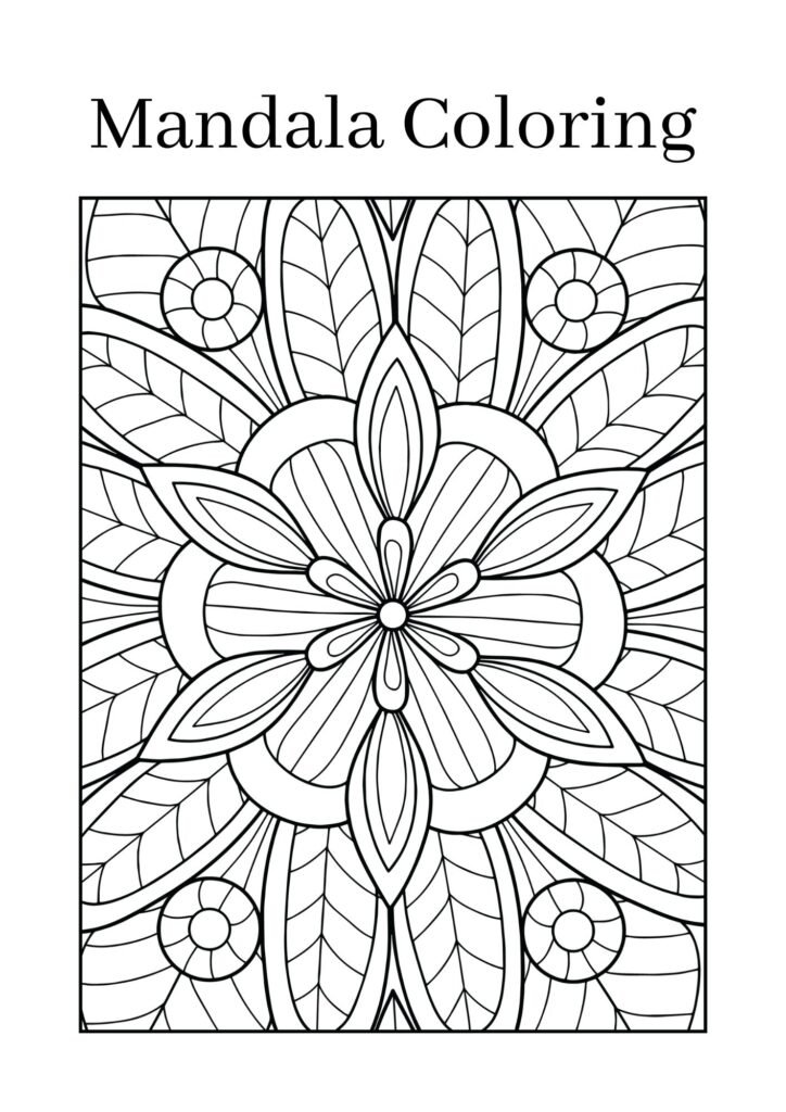 Mandala Coloring