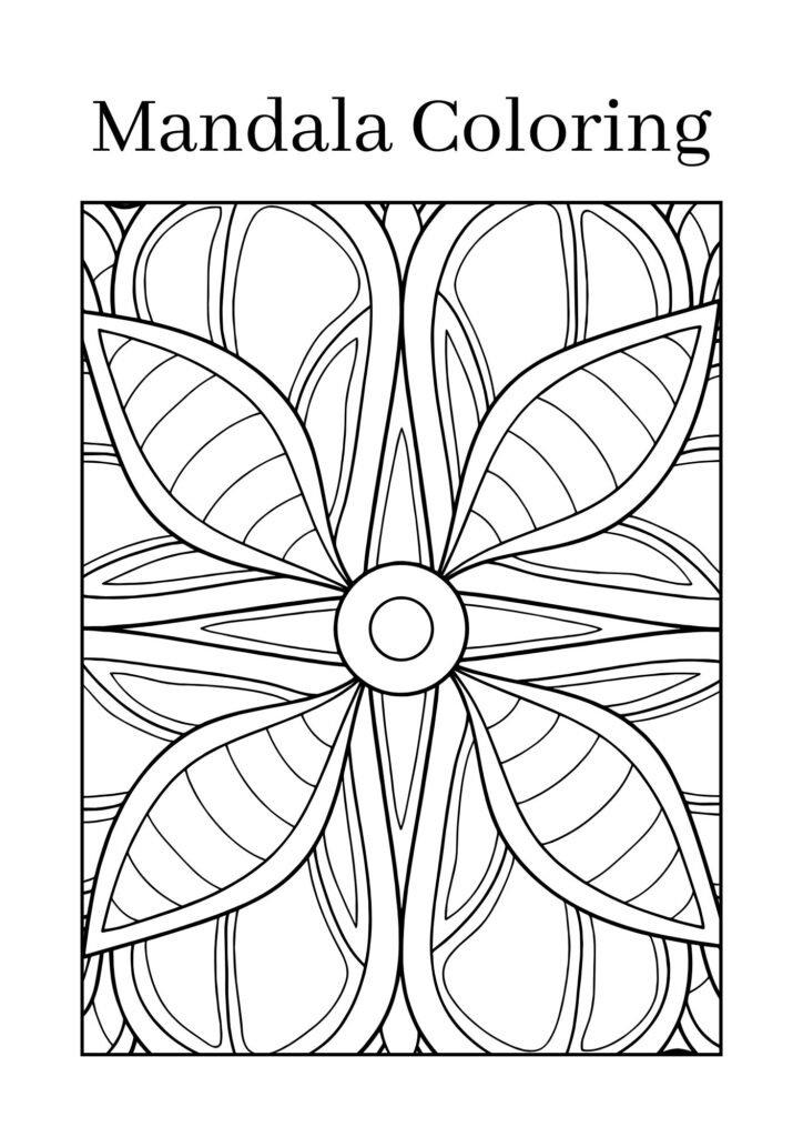 Mandala Coloring