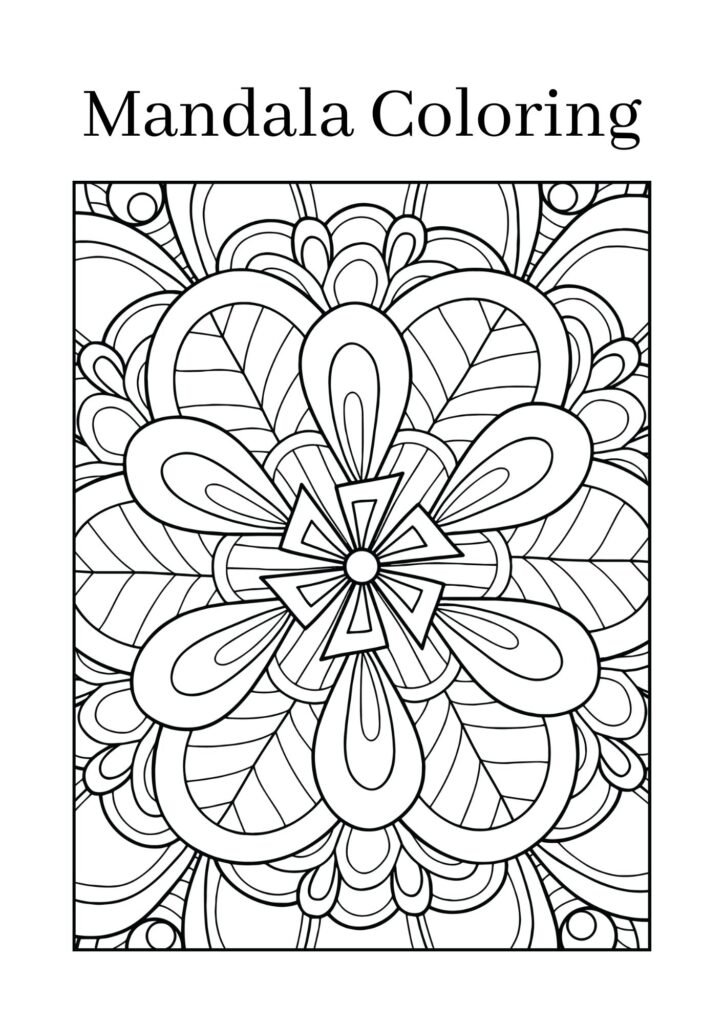 Mandala Coloring