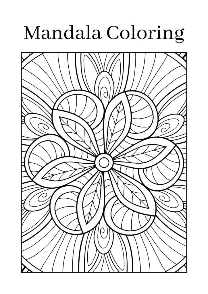 Mandala Coloring