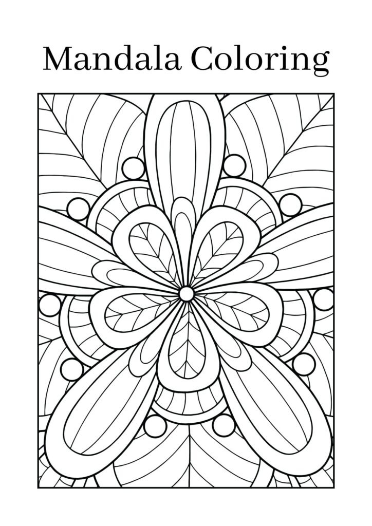 Mandala Coloring