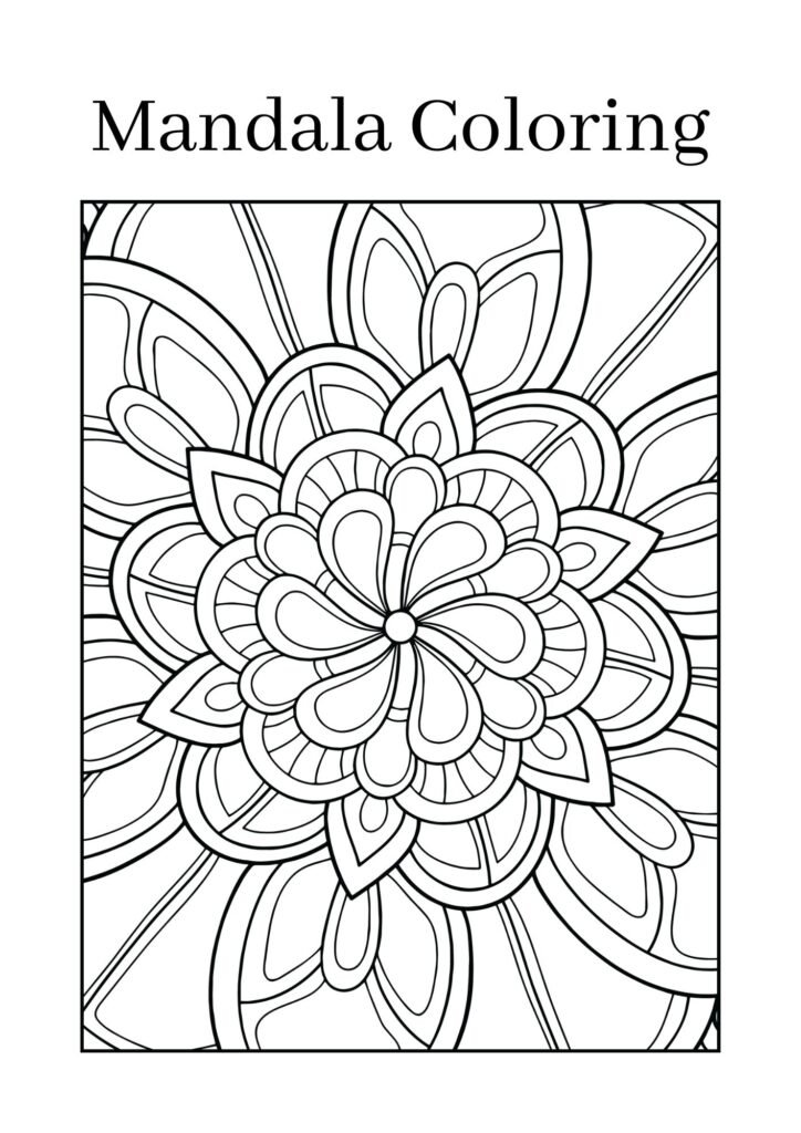 Mandala Coloring