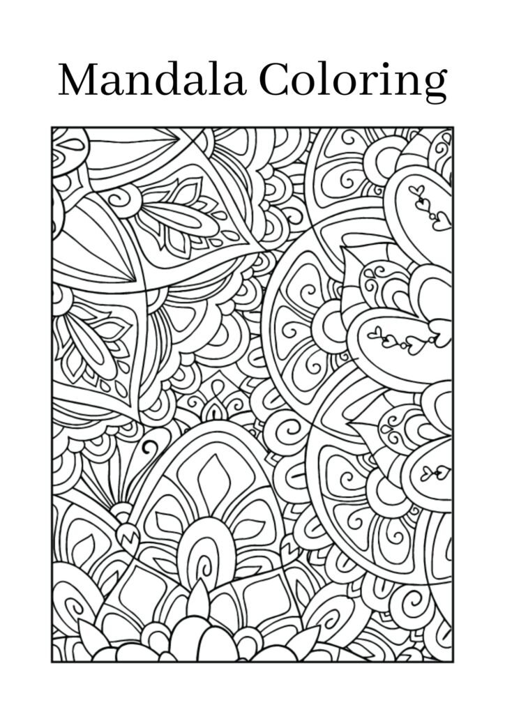 Mandala Coloring