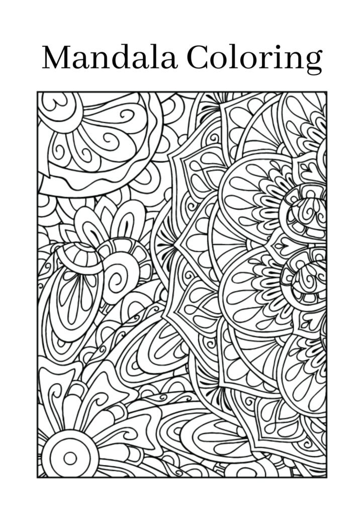 Mandala Coloring