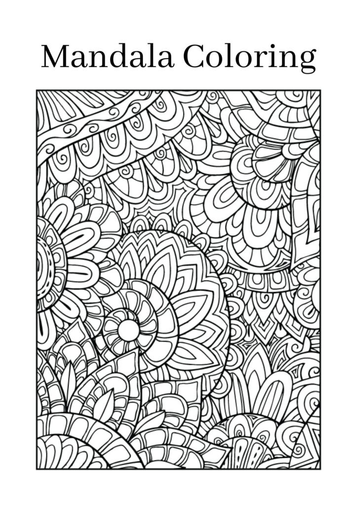 Mandala Coloring