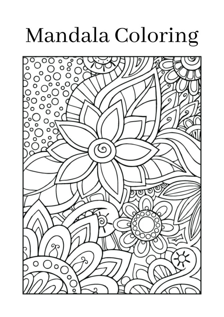 Mandala Coloring