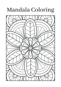 Mandala Coloring