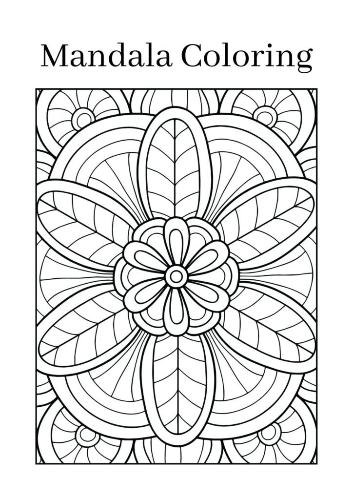 Mandala Coloring