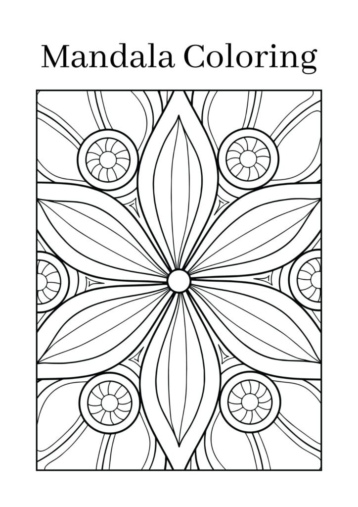 Mandala Coloring