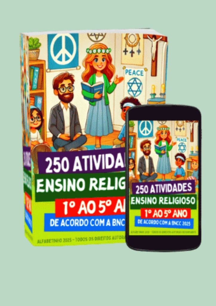 Caderno de Atividades para Alfabetização 1 ano em PDF - Ensino Religioso