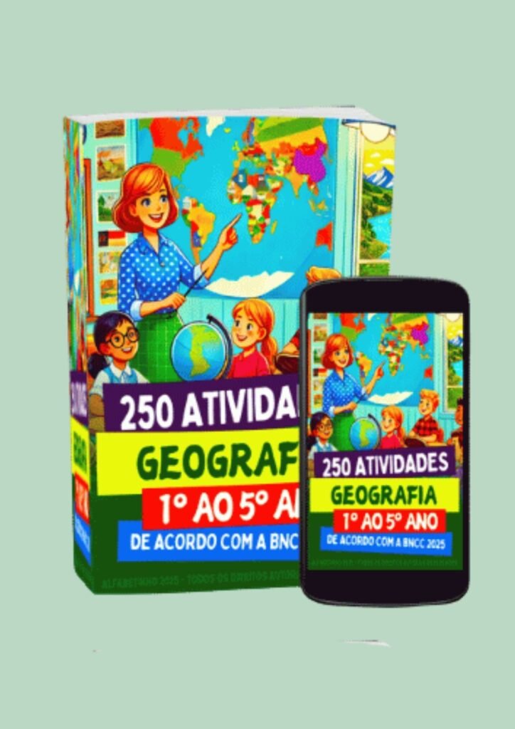 Caderno de Atividades para Alfabetização 1 ano em PDF - Geografia