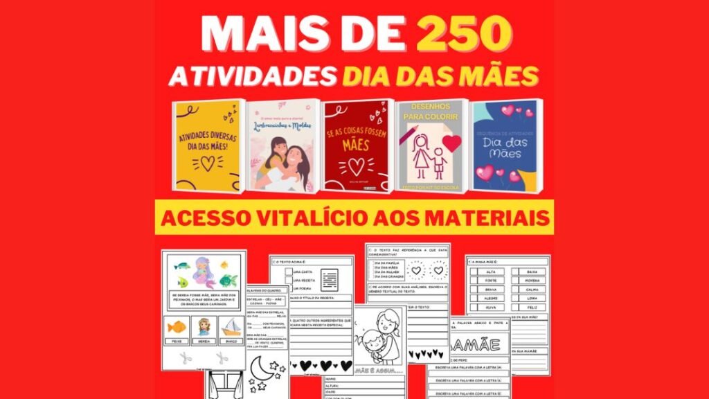 Atividade dia das mães