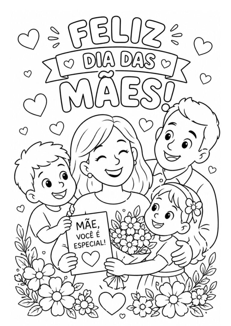 Família Feliz - Dia das mães