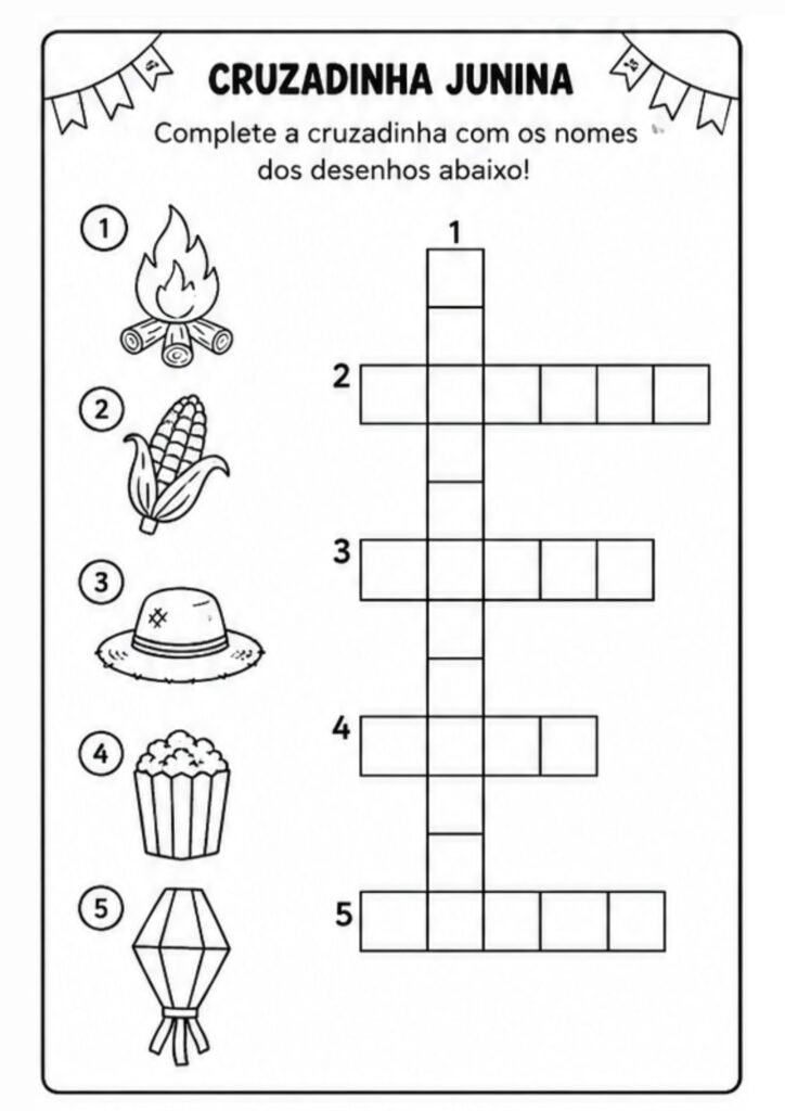 cruzadinha junina