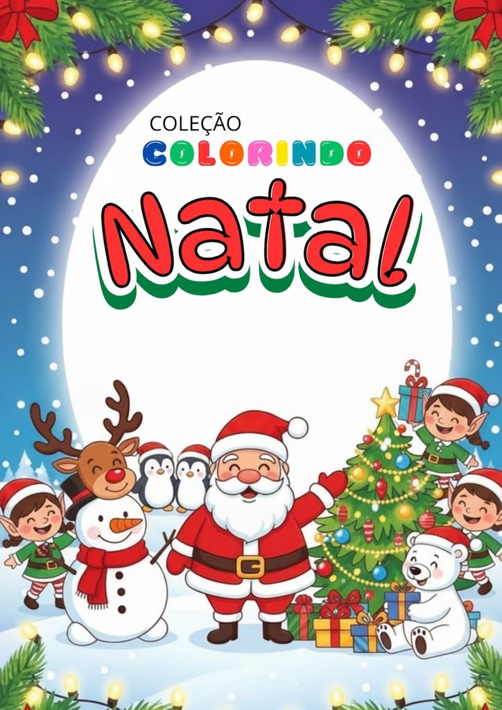 Desenhos Natal para Colorir 